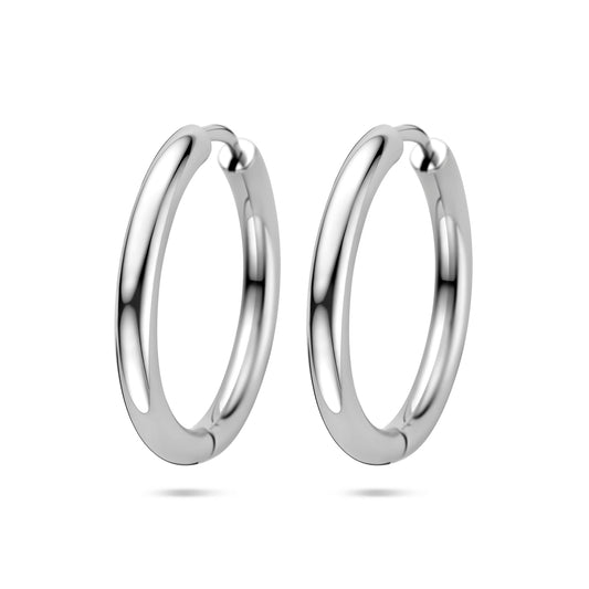 vDam Klapoorringen Buis 3,5 Mm Zilver Gerhodineerd 1341645