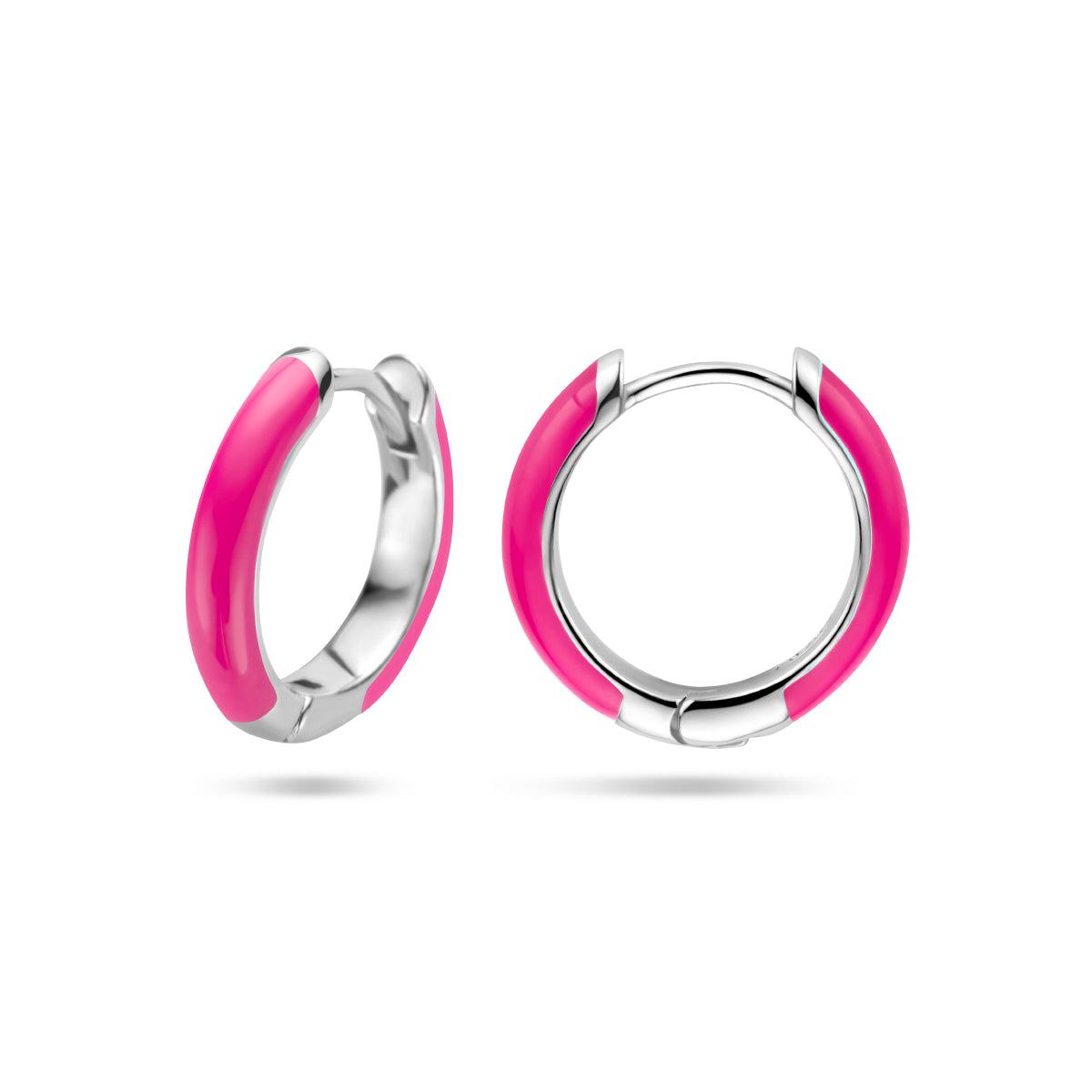 vDam Klapoorringen Emaille Zilver Gerhodineerd 1336227