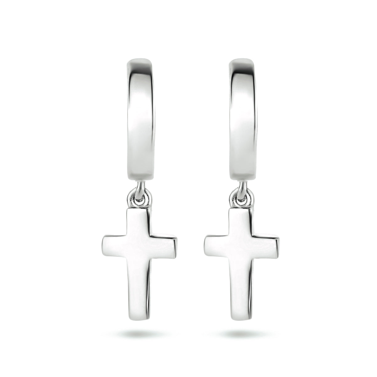 vDam Klapoorringen Kruis Zilver Gerhodineerd 1334820