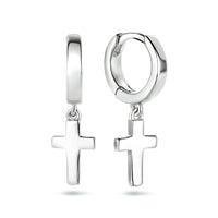 vDam Klapoorringen Kruis Zilver Gerhodineerd 1334820