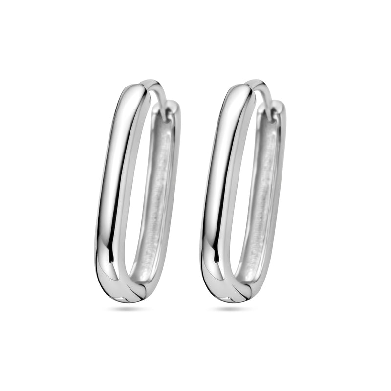 vDam Klapoorringen Paperclip 16,5 Mm Zilver Gerhodineerd 1333188