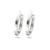 vDam Klapoorringen Poli/mat Zilver Gerhodineerd 1333842