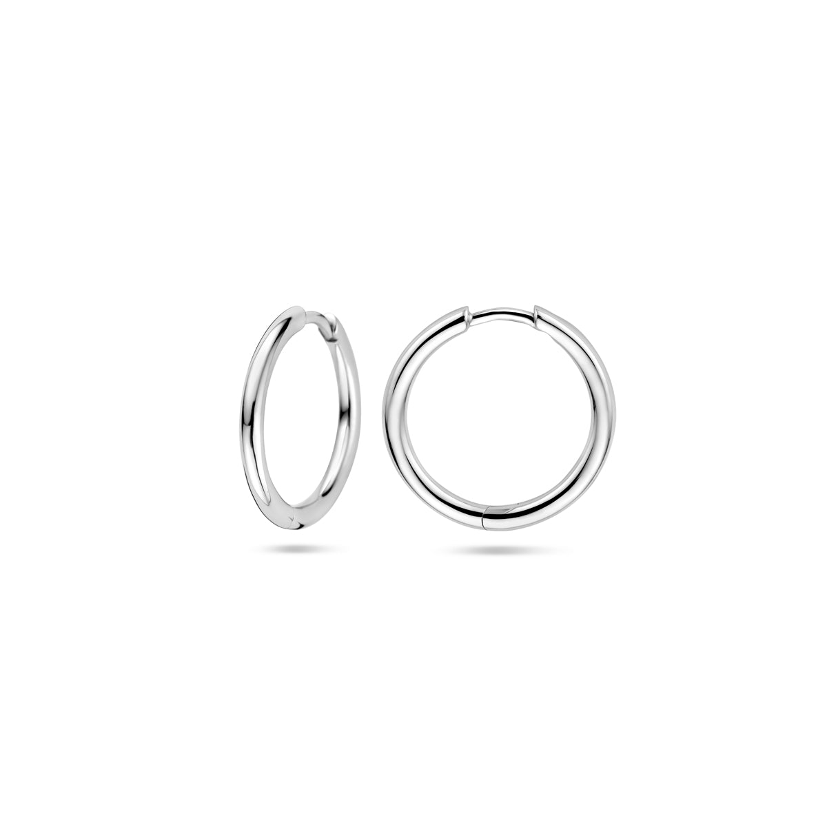 vDam Klapoorringen Rond 2,0 Mm Zilver Gerhodineerd 1329578