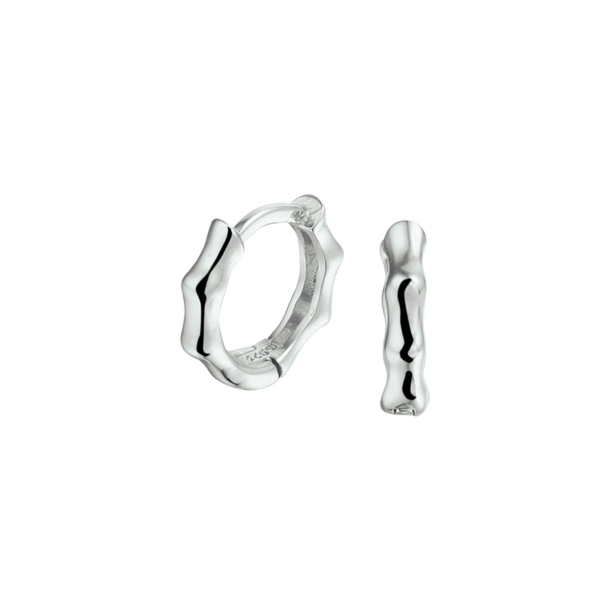 vDam Klapoorringen Zilver Gerhodineerd 1332665