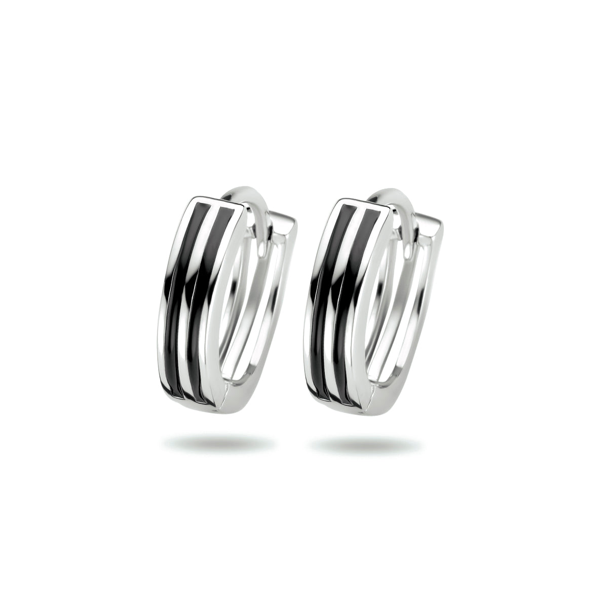 vDam Klapoorringen Zilver Gerhodineerd 1333890