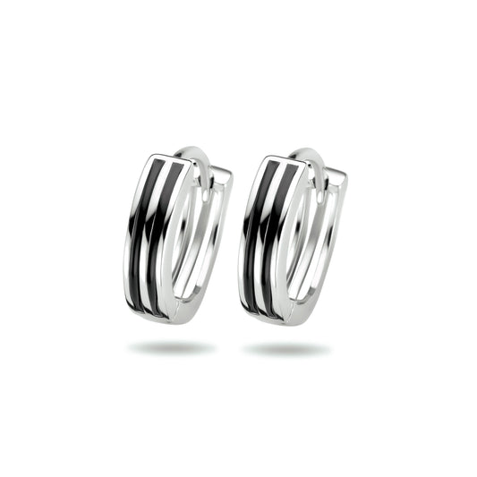 vDam Klapoorringen Zilver Gerhodineerd 1333890