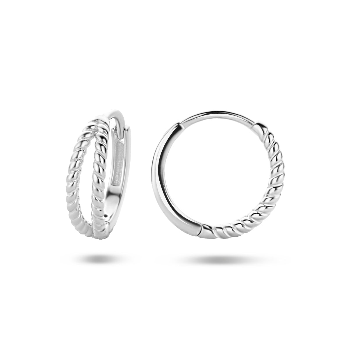 vDam Klapoorringen Zilver Gerhodineerd 1335062