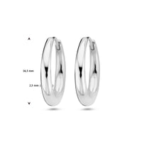 vDam Klapoorringen Zilver Gerhodineerd 1337632