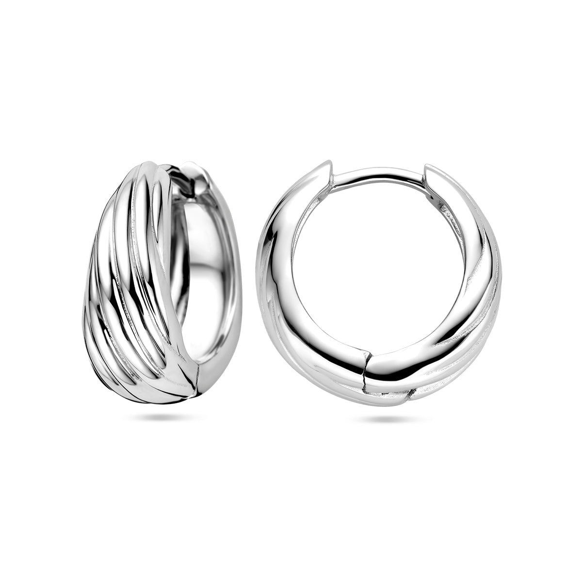 vDam Klapoorringen Zilver Gerhodineerd 1338262