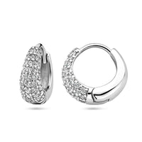 vDam Klapoorringen Zirkonia Zilver Gerhodineerd 1337697