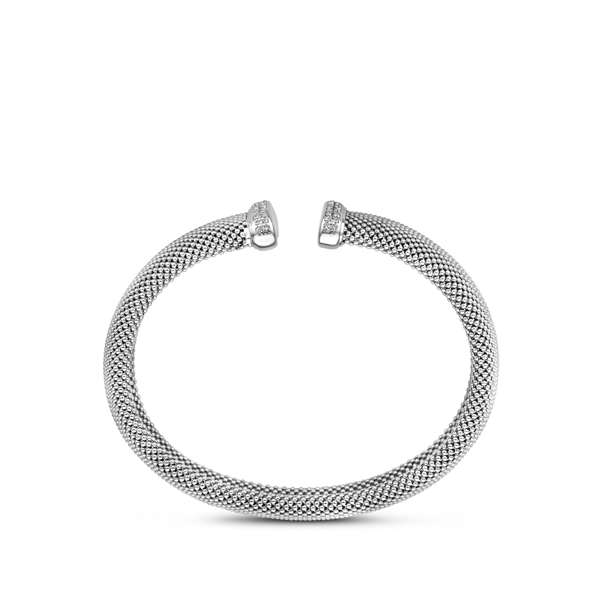 vDam Klemband Zirkonia 13 Mm Zilver Gerhodineerd 1339285