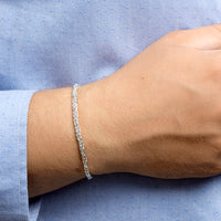 vDam Konings 3,0 Mm Zilver Wit 10020cm34  20cm