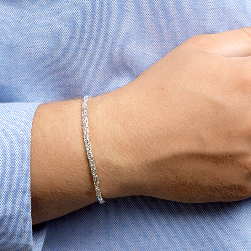 vDam Konings 3,0 Mm Zilver Wit 10020cm34  20cm