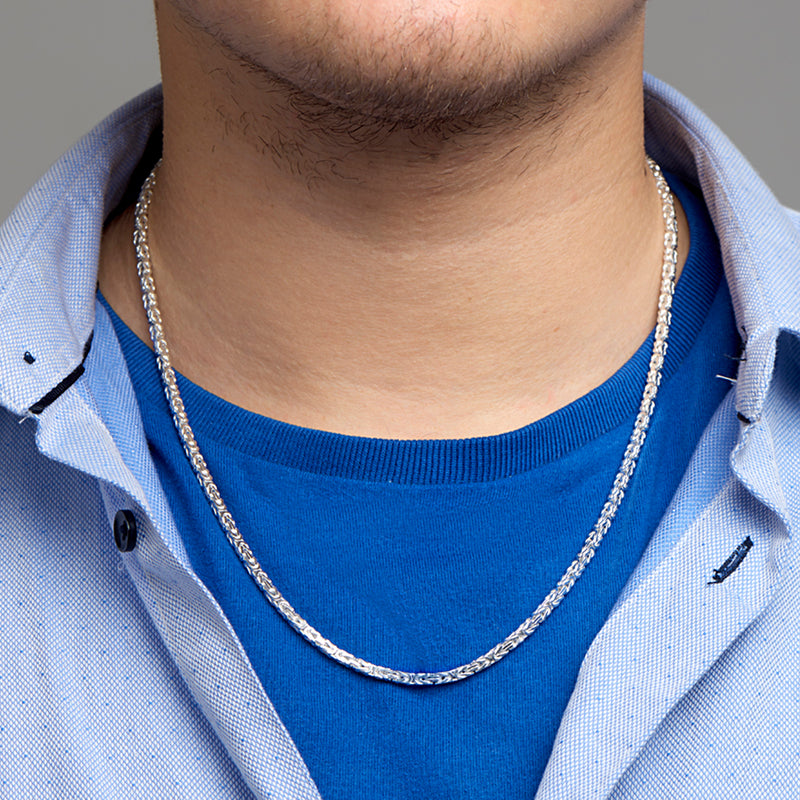 vDam Konings 3,0 Mm Zilver Wit 1002044  60cm