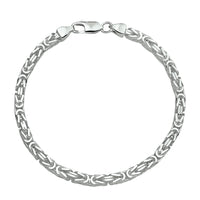 vDam Konings 4,0 Mm Zilver Wit 1002054  60cm