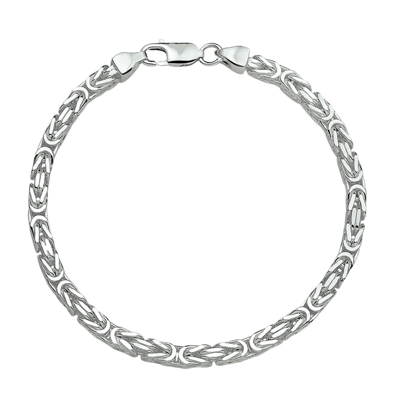 vDam Konings 4,0 Mm Zilver Wit 1002054  60cm