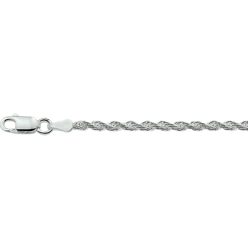 vDam Koord 2,5 Mm Zilver Wit 1017708
