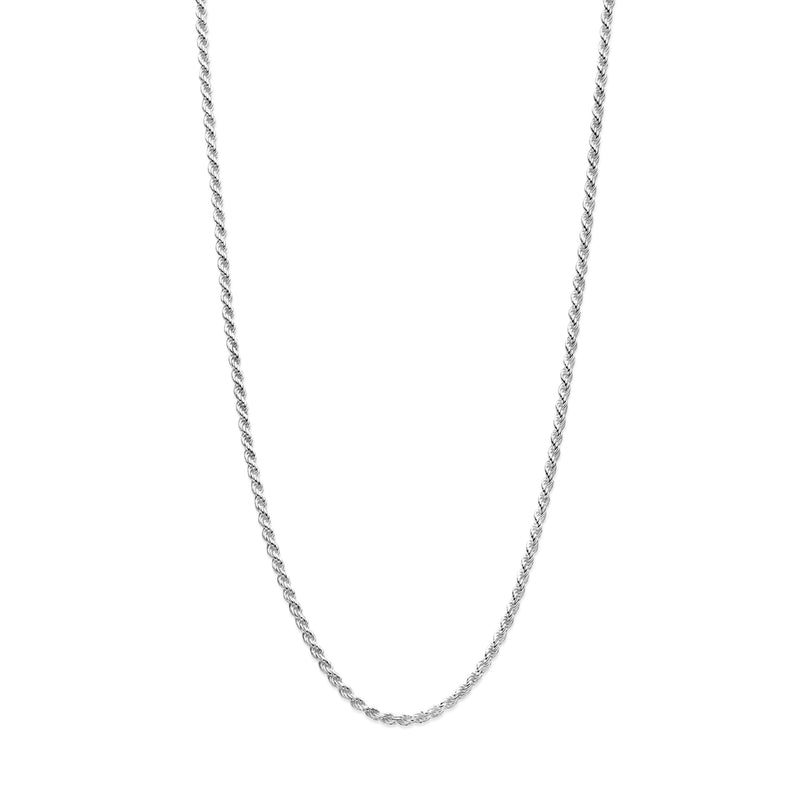 vDam Koord 2,5 Mm Zilver Wit 1021881  60cm