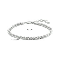 vDam Koord 3,5 Mm Zilver Gerhodineerd 1334731  16cm