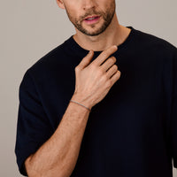 vDam Koord Massief 2,7 Mm Zilver Gerhodineerd 1337066  21cm