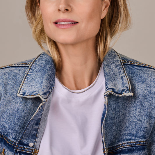 vDam Koord Massief 2,7 Mm Zilver Gerhodineerd 1337067  45cm