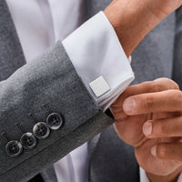 vDam Manchetknopen Poli/mat 16 Mm Zilver Gerhodineerd 1340446