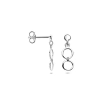 vDam Oorhangers 17,5 Mm Zilver Gerhodineerd 1341223