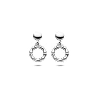 vDam Oorhangers 18 Mm Zilver Gerhodineerd 1341772