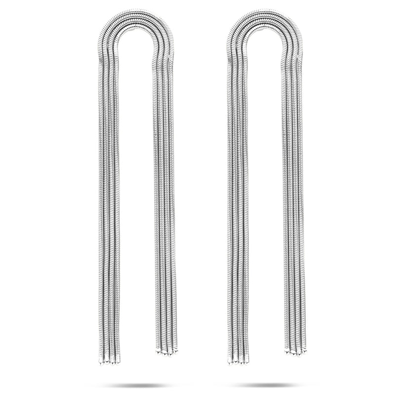 vDam Oorhangers 91 Mm Zilver Gerhodineerd 1341816