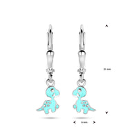 vDam Oorhangers Dino Brisur Haak 23 Mm Zilver Gerhodineerd 1339908