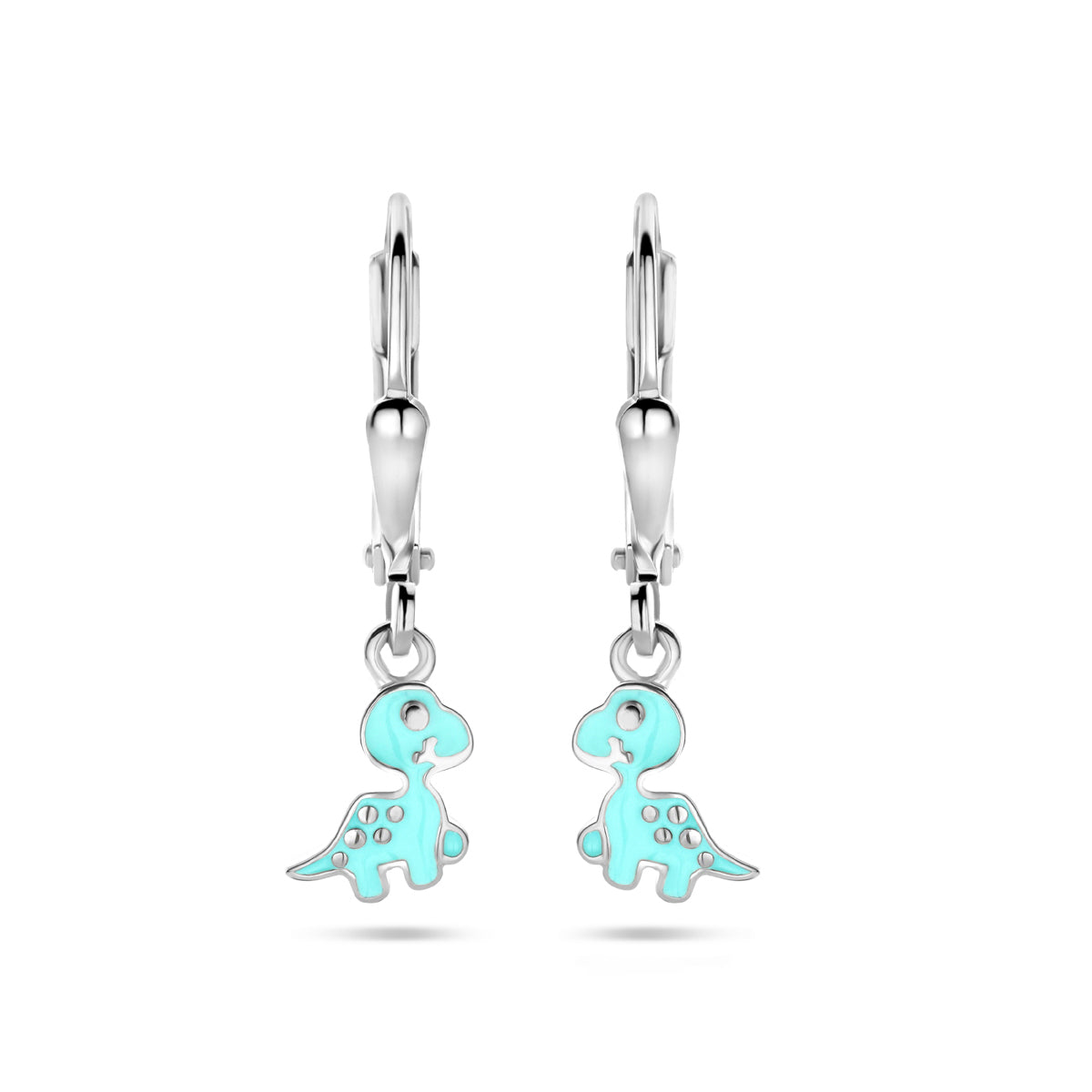 vDam Oorhangers Dino Brisur Haak 23 Mm Zilver Gerhodineerd 1339908