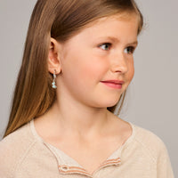 vDam Oorhangers Dino Brisur Haak 23 Mm Zilver Gerhodineerd 1339908