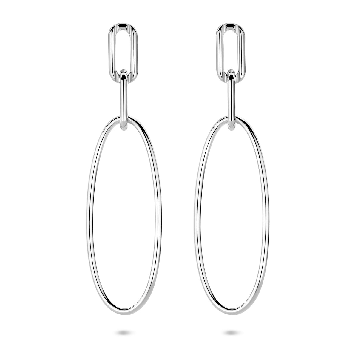 vDam Oorhangers Schakel 44 Mm Zilver Gerhodineerd 1341712