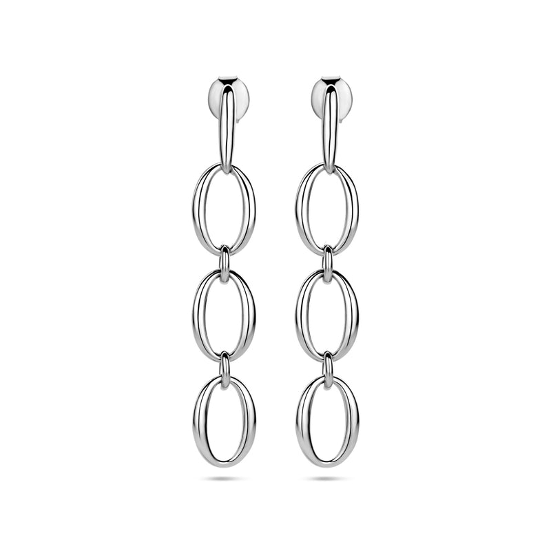 vDam Oorhangers Schakel 45 Mm Zilver Gerhodineerd 1340884