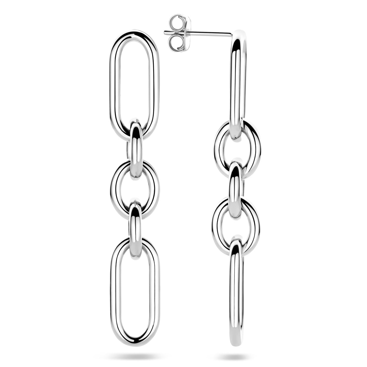 vDam Oorhangers Schakel 48 Mm Zilver Gerhodineerd 1340791