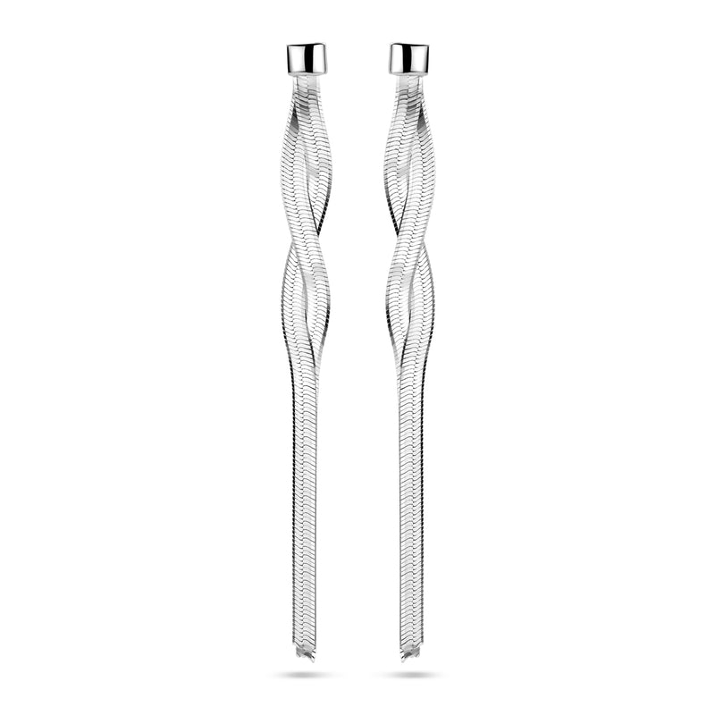 vDam Oorhangers Schakel 60 Mm Zilver Gerhodineerd 1341603