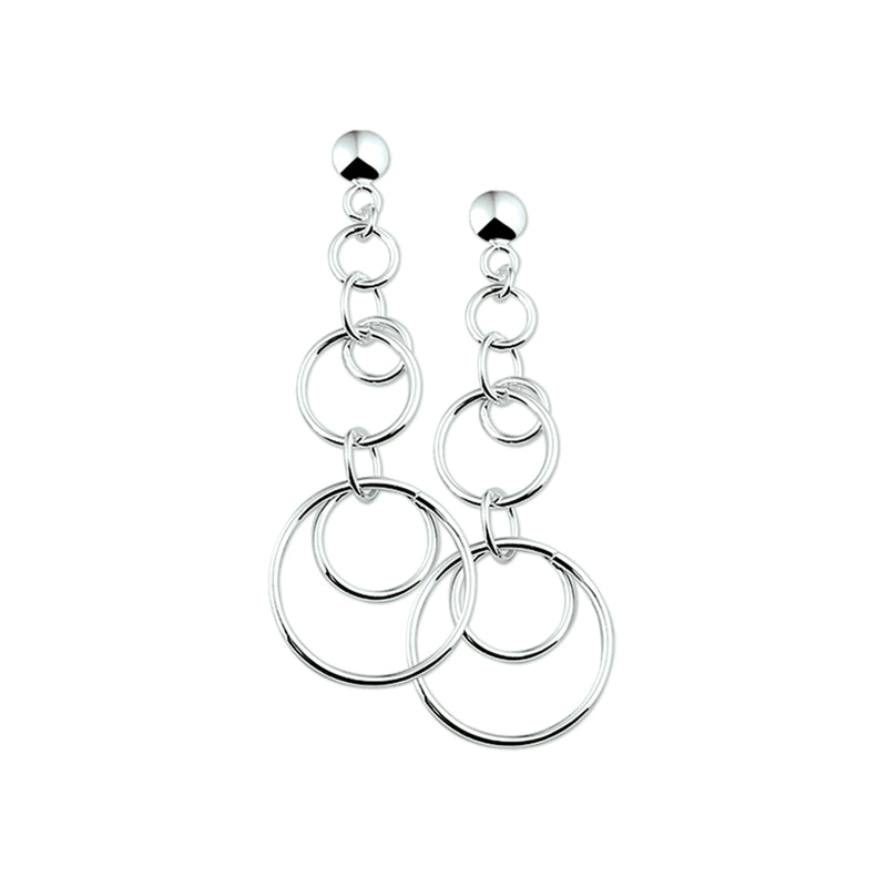 vDam Oorhangers Zilver Gerhodineerd 1329549