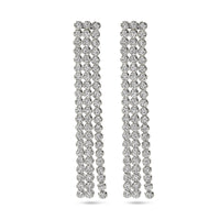 vDam Oorhangers Zirkonia Zilver Gerhodineerd 1338641