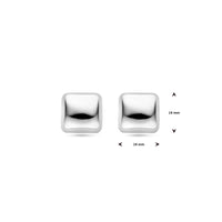 vDam Oorknoppen 14 Mm Zilver Gerhodineerd 1340523