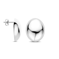 vDam Oorknoppen 20 Mm Zilver Gerhodineerd 1339875