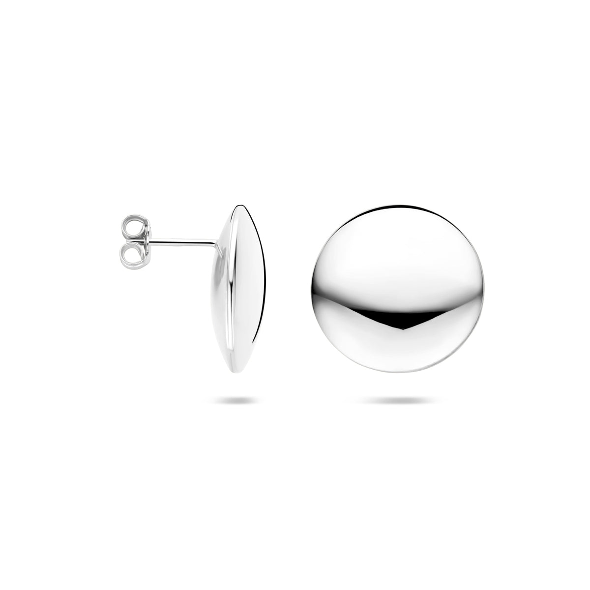 vDam Oorknoppen 20 Mm Zilver Gerhodineerd 1340855