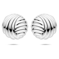 vDam Oorknoppen 35 Mm Zilver Gerhodineerd 1339288