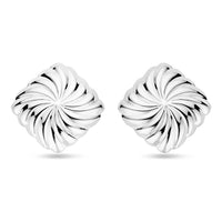 vDam Oorknoppen 37 Mm Zilver Gerhodineerd 1339599