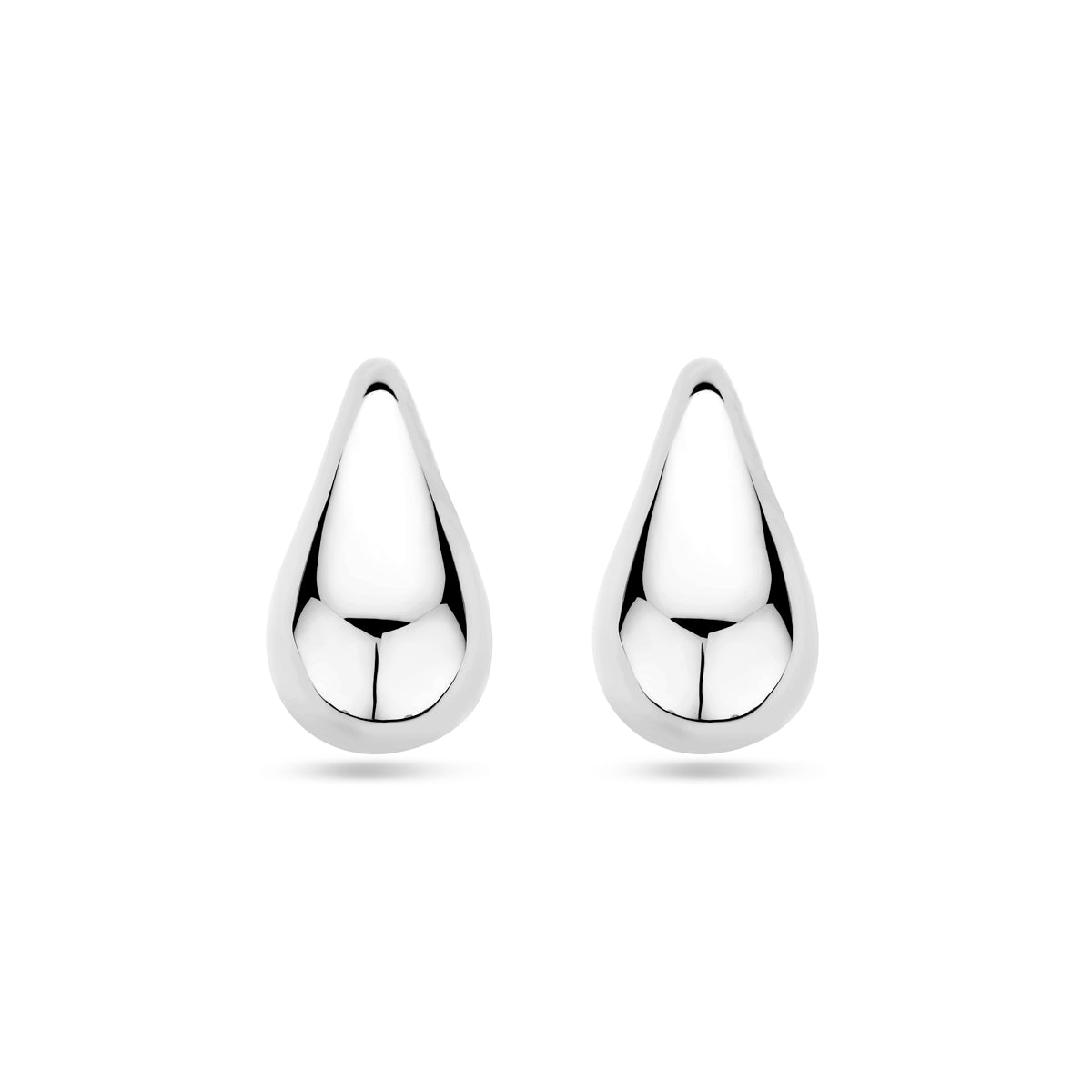 vDam Oorknoppen Druppel 30 Mm Zilver Gerhodineerd 1339262