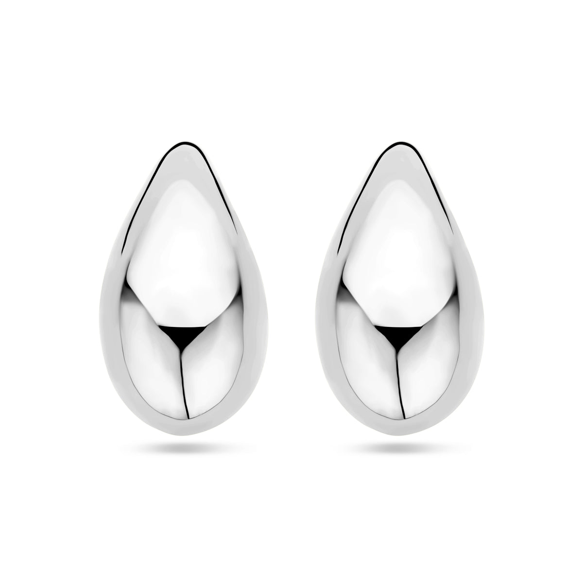 vDam Oorknoppen Druppel Zilver Gerhodineerd 1338989