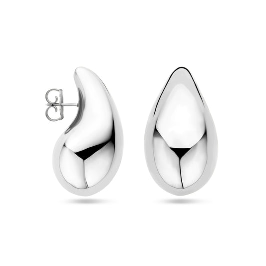 vDam Oorknoppen Druppel Zilver Gerhodineerd 1338989