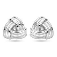 vDam Oorknoppen Knoop 26 Mm Zilver Gerhodineerd 1339985