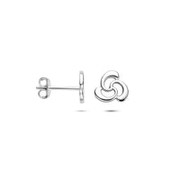 vDam Oorknoppen Knoop 8 Mm Zilver Gerhodineerd 1341546