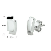 vDam Oorknoppen Zilver Gerhodineerd 1329140