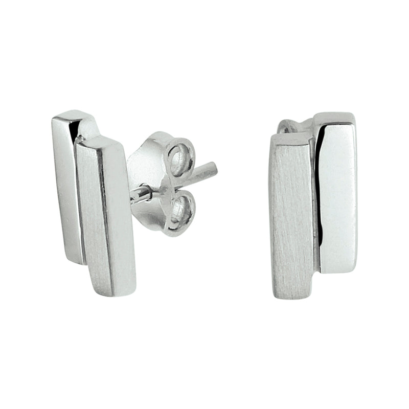 vDam Oorknoppen Zilver Gerhodineerd 1329142